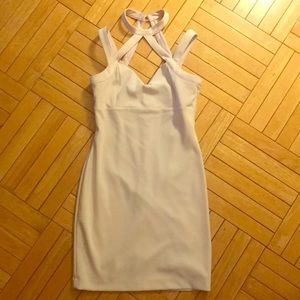 Light pink mini dress